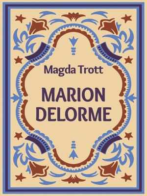 cover image of Marion Delorme